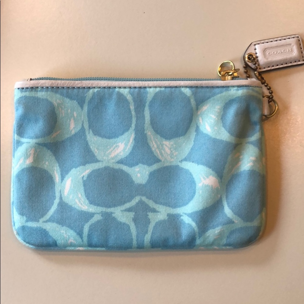 Coach pouch